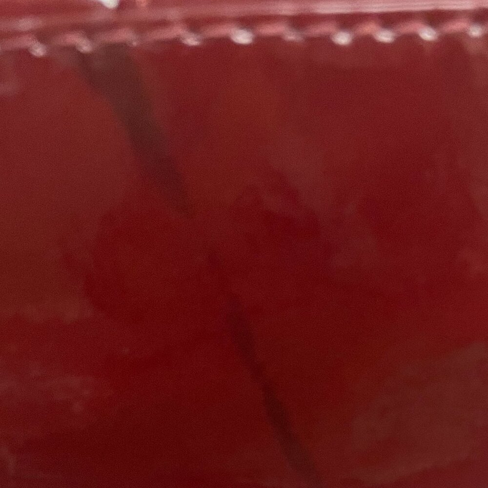Francesco Biasia Burgundy High Gloss Patent Leather Large Hobo Bag - Picture 12 of 16